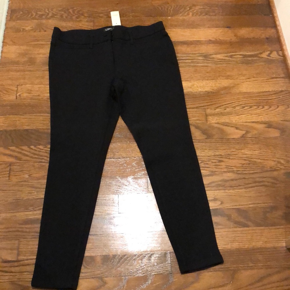 Loft - black jeggings - 12P